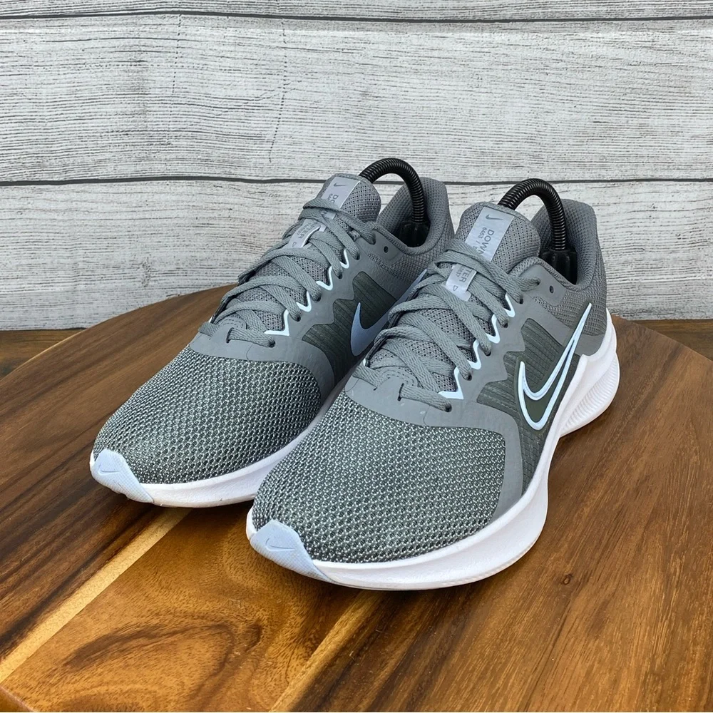 Nike Downshifter 11 Smoke Grey Light Blue Running CW3413-001 Women’s Size 8.5